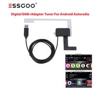 Für Android Stereo USB Android DAB+Autoradio Adapter Digital Tuner Audio Antenne