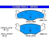 Für ATE 13.0460-7033.2 Brake Pad Set, disc brake