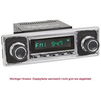 für Audi 200 C2 1979 1980 RetroSound Oldtimer Auto Radio DAB+ UKW Bluetooth AUX