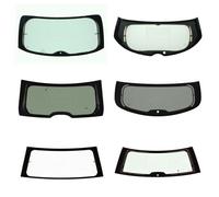 Für AUDI A3 8P 2006-2012 3-Türer Heckscheibe hinten GRÜN HEIZUNG TV GPS ANTENNE