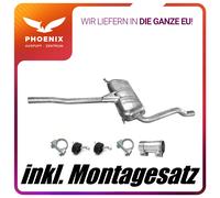 für Audi A4 B5 2.5 TDi 110kW (1997-2001) Mittelschalldämpfer Auspuff 8D0253409BQ