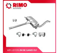 für Audi A4 B5 2.6 2.8 Stufenheck + Kombi Mittelschalldämpfer Mit Montagesatz