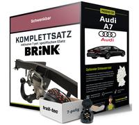 Für AUDI A7 Typ C8, 4KA Anhängerkupplung schwenkbar +eSatz 7pol 02.2018-jetzt