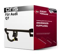 Oris Anhängerkupplung abnehmbar Kugelstange von unten gesteckt - AUDI Q7