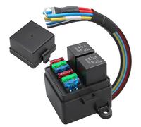 Für Auto Elektro Upgrades 12V Sicherungskasten Relais Sicherungskasten zwei Rel