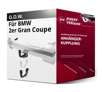 G.D.W. Anhängekupplung abnehmbar passend für BMW 2er Gran Coupe 11.2019-jetzt FP