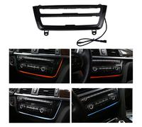 Für BMW 3&4er F30 LCI Radio Blende LED Armaturenbrett Mittelkonsole AC Panel Li