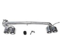 Für BMW 3er F30 F31 320i 318i 2013-2016 Auto Quad Auspuffblende Edelstahl Endrohre(Silver a 318i)