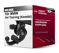 Brink Anhängerkupplung schwenkbar inkl. Brink E-Satz 13polig spezifisch - BMW 5 Touring