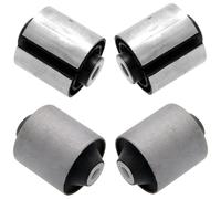 4x Lagerung Schwingarm: 2x vordere Buchse 2x hintere Buchse für Querkenker Hinterachse links rechts unten