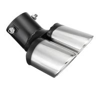 Für BMW Autodekoration Endrohr Universal Edelstahl Dual Auspuffblende Schalldämpferrohr Auspuffendrohr Auspuffspitze Auspuffendrohr