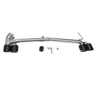 Für BMW F30 F31 320i 330i 3er Quad Auto Auspuffblende Edelstahl Schalldämpferdüsen Endrohrsystem Spitzen Endrohre(Carbon Fiber A)