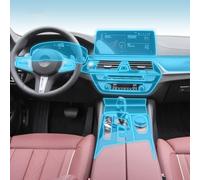 Für BMW G30 G31 Serie 5 2021-2023 Autoinnenraum-Mittelkonsole Transparente TPU-Schutzfolie Kratzfeste Reparaturfolie PPF-Folie