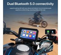 Für BMW Motorrad Navigation 6 Zoll | R1200GS/S1000XR & 5G WiFi + Sprachsteuerung