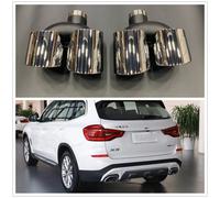 Für BMW X3 G01 X4 G02 2018 19-20 Endrohre Auspuffblende Auspuff Auspuffblende