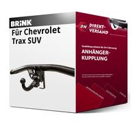 Brink Anhängerkupplung 566600 - Opel Mokka 2WD und 4WD ab 11/12 Mokka X ab 09/16 bis heute, Chevrolet Trax 2WD und 4WD ab 13, nicht für Fahrzeuge mit Flex-Fix Träger, diagonal abnehmbar
