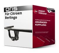 Oris Anhängerkupplung starr mit angeschraubtem Kugelkopf - PEUGEOT PARTNER TEPEE