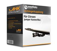 Westfalia Anhängebock mit 4-Loch-Flanschkugel - PEUGEOT BOXER Bus