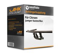 Abnehmbare Anhängerkupplung - AHK für Citroen Jumper II Kasten, Fiat Ducato III Kasten, Peugeot Boxer III Kasten (ab BJ 06/2006)