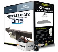 Oris Anhängebock mit 2-Loch-Flanschkugel - CITROËN JUMPER Bus