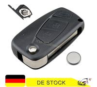 Für Citroen Jumper Nemo Peugeot Boxer Klapp Schlüssel Gehäuse 3 Tasten +Batterie