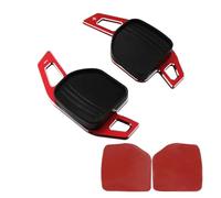Für Cupra Für Ateca Für Tavascan 2018-2024 Auto Lenkrad Shift Paddle Verlängerung Aufkleber Auto Lenkrad Schaltwippen(Red)