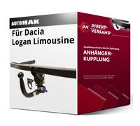 Für Dacia Logan Limousine III 3K (Auto Hak) Anhängerkupplung vertikal abnehmbar