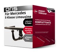 Oris Anhängerkupplung abnehmbar Kugelstange von unten gesteckt - MERCEDES-BENZ E-KLASSE