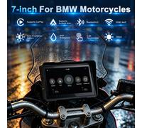 Für F98D Motorrad GPS 7 Zoll | Android Auto + Sprachsteuerung + 5G & 2.4G WiFi