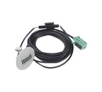 Für Fcon Pro Fiscon Mikrofon Mit Gehäuse Grau Kompatibel Mit Für Bmw Für Mercedes Für Skoda Rns315 Rcd510 Radio Ersatz Für Oem 7h5857155a 300cm Kabel Abs Robust