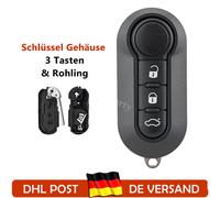 Für Fiat 500 Doblo Ducato Panda Punto Peugeot Klapp Schlüssel Gehäuse passend