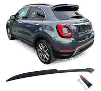 Für Fiat 500X ab 2014- Dachspoiler Heckspoiler OBEN Schwarz Glanz