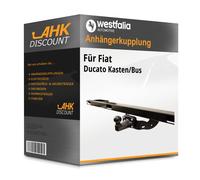 Westfalia Anhängebock mit 4-Loch-Flanschkugel - PEUGEOT BOXER Bus