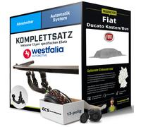 Abnehmbare Anhängerkupplung - AHK für Citroen Jumper II Kasten, Fiat Ducato III Kasten, Peugeot Boxer III Kasten (ab BJ 06/2006)