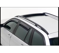 Für Fiat Punto Evo 5Tür 08-12 ClimAir Windabweiser vorn u hinten 3429 4053 rauch