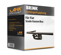 Brink Anhängerkupplung abnehmbar Kugelstange von hinten gesteckt - CITROËN JUMPY Kasten