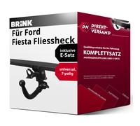 Brink Anhängerkupplung abnehmbar Kugelstange von unten gesteckt - FORD FIESTA VI