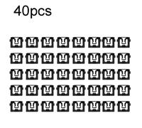 Für Ford 6493 C5ZZ6543413B 40 Heck Glas Blende Clips Direkter Ersatz