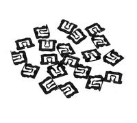 Für Ford 6493 Windschutzscheiben- oder Heckscheiben-Verkleidungs-Clips, 20 Stück, Edelstahl-Packung für sichere Befestigung der Außenverkleidung