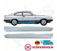 Für Ford Capri 1974-1987 Voll Schweller Reparaturblech / Paar