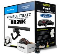 Brink Anhängerkupplung abnehmbar Kugelstange von unten gesteckt - FORD FIESTA VI