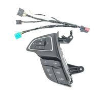 Für Ford Für Focus MK3 2015-2018 Für Kuga 2017 Tempomat Schalter Multifunktions Lenkrad Taste Bluetooth Audio Multifunktions-Lenkradsteuerungstasten(2With LIM)