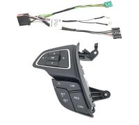 Für Ford Für Focus MK3 2015-2018 Für Kuga 2017 Tempomat Schalter Multifunktions Lenkrad Taste Bluetooth Audio Multifunktions-Lenkradsteuerungstasten(3With LIM)