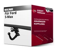 Brink Anhängerkupplung abnehmbar Kugelstange von unten gesteckt - FORD S-MAX