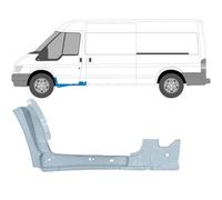 Für Ford Transit 00-13 Vorne Innen Schweller Reparaturblech Kotflügel / Links
