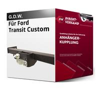 GDW Anhängevorrichtung Rückseite mit starrem Kugelkopf für FORD 1942