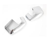 Für Für Transit 2017 Für Tourneo Für Custom 2016 Auto Rückspiegel Abdeckung Styling Chrom ABS Außenleisten(Silber)