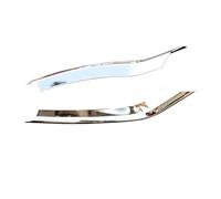 Für Golf 7 VII 75 MK7.5 2017-2019 Tail Trim Cover 2PCS Auto Hinten Auspuff Endrohr Tipps Trim Aufkleber Streifen Blende Auspuffblende