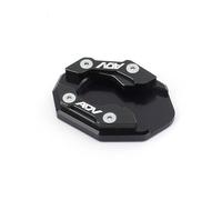 Für Honda ADV150 ADV350 2020-2024 Zubehör Roller Ständer Enlarger Fuß Seite Stehen Verlängerung Pad(Black)