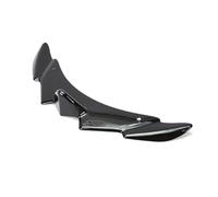 Für Honda Forza 350 NSS350 Motorrad Schnabel Front Lip Fixed Wing Unterlippe Spoiler Trim Verkleidung Winglets Zubehör(Bright Black)